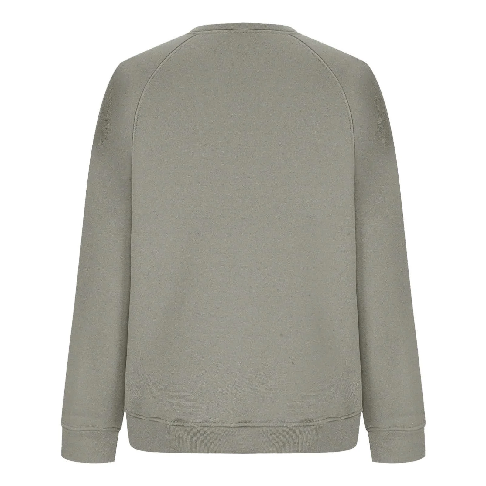 Худи tsaChick Женское Однотонное Свободное с длинными рукавами и круглым вырезом, большого размера, фото №4