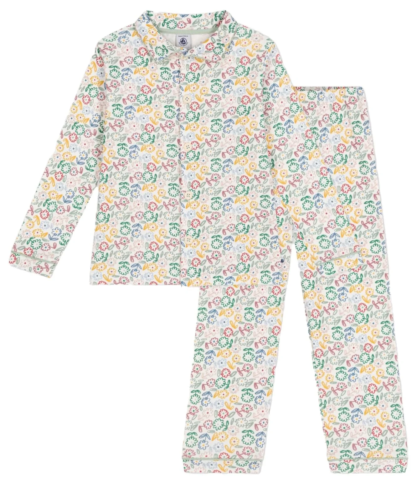 Піжама Petit Bateau З довгими рукавами для дівчат, фото №1 Піжама Petit Bateau З довгими рукавами для дівчат, фото №1