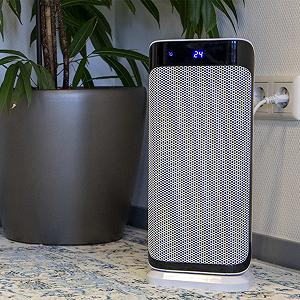 Тепловентилятор керамический с пультом дистанционного управления Bo-Camp Heater Ceramic Ventilation 1000/2000 Watt 8618460