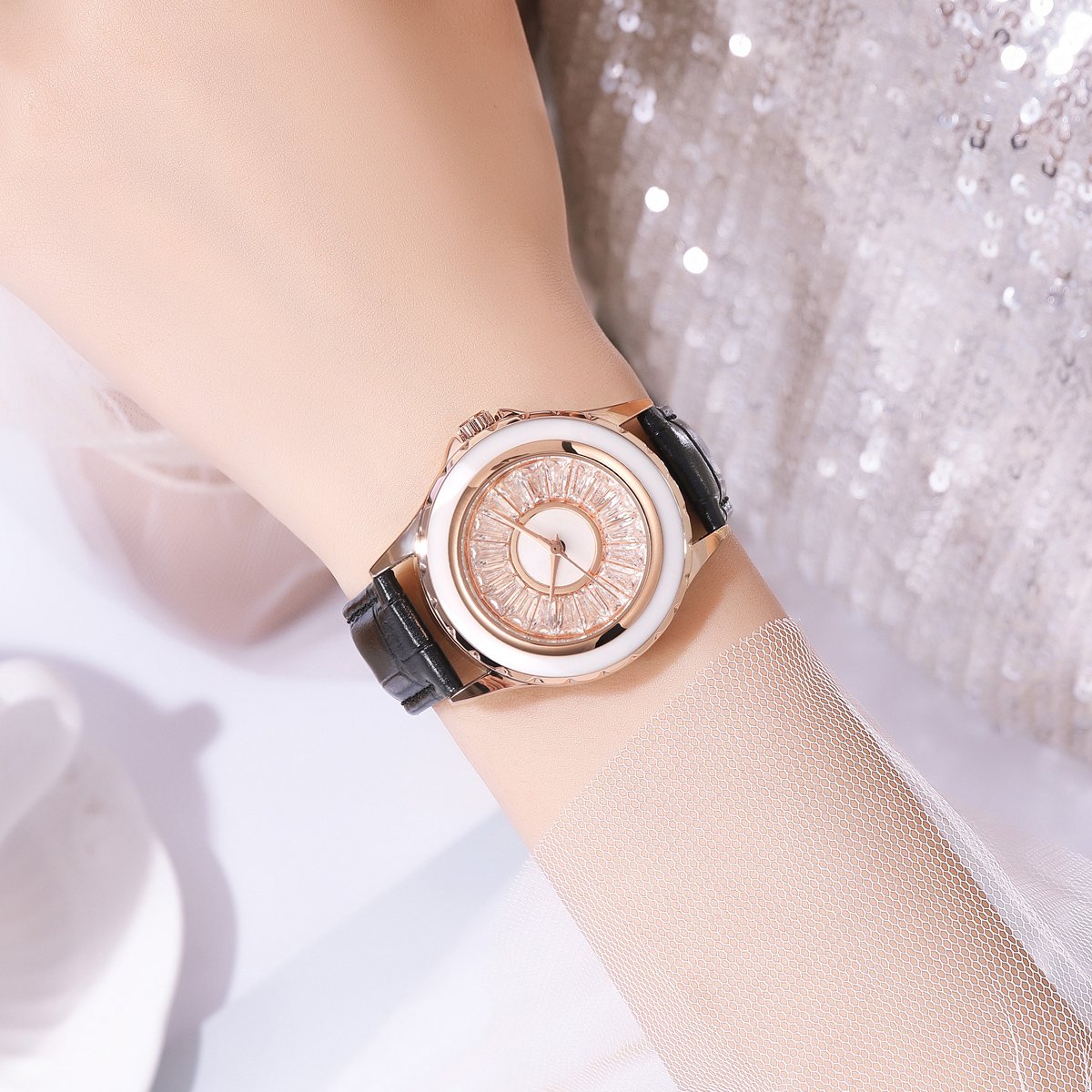 Годинник Skmei 2172RGBK Rose Gold-Black, фото №3