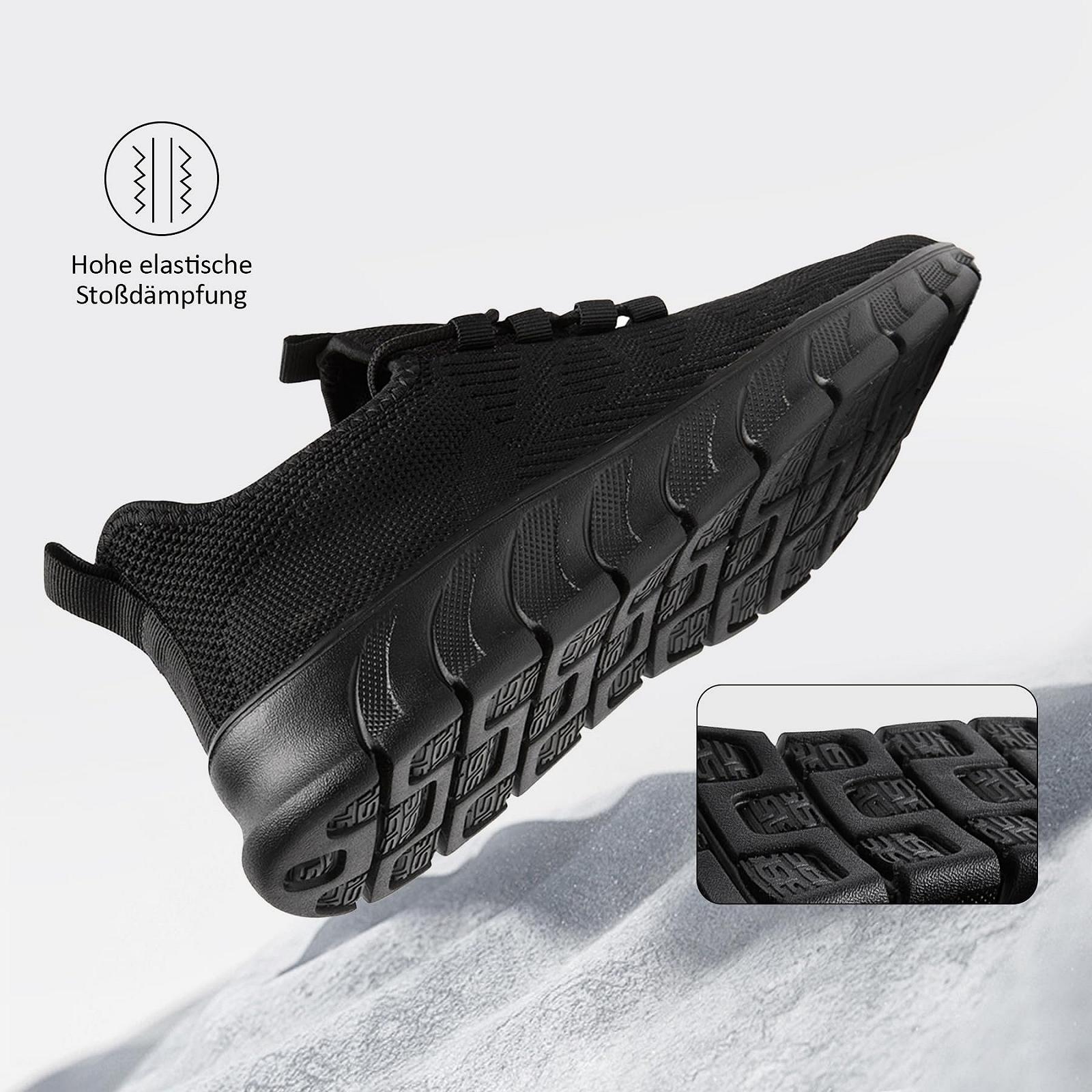 Кросівки YRLTYO Чоловічі Для бігу Спортивні Легкі Дихаючі Без шнурків, фото №5