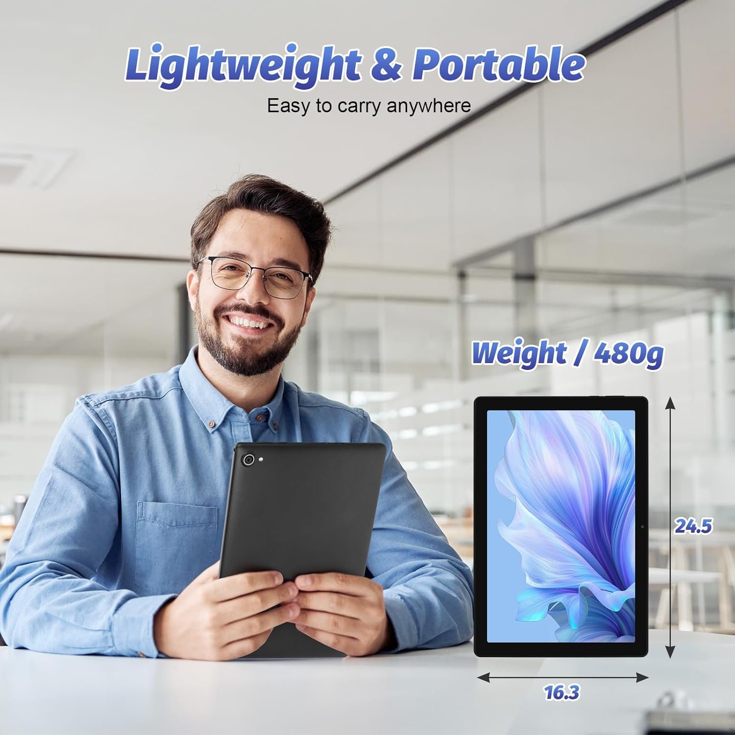 Планшет 10.1" Brilliance in hand C10 3+5/64Gb Android 14 5000 mAh Черный, фото №5