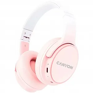 Наушники Canyon OnRiff 4 Bluetooth Pink (CNS-CBTHS4P) - Фото 1