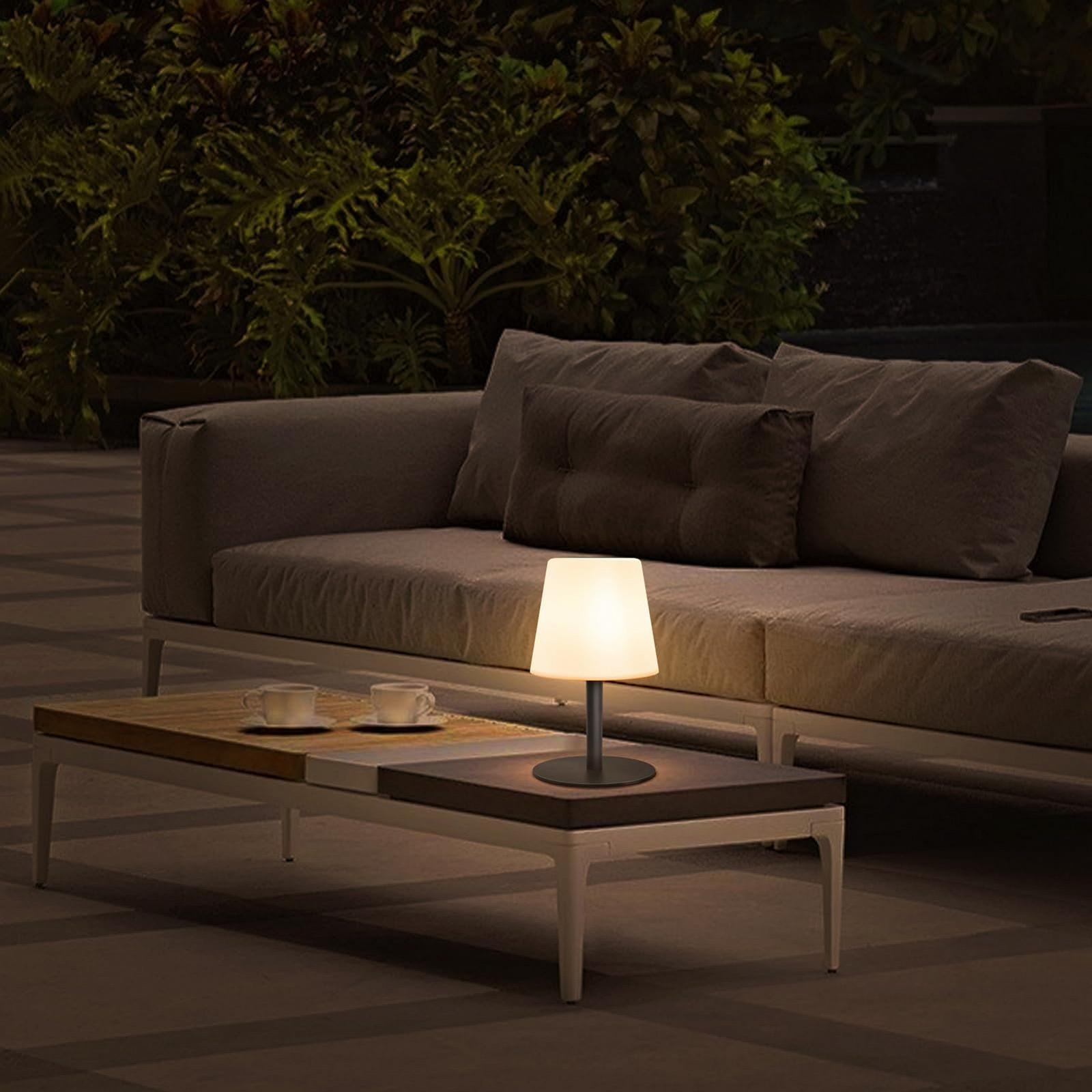 Настольная лампа MALUX LED Беспроводная 3000K 7500K Регулируемая IP44 Водонепроницаемая Белая, фото №9