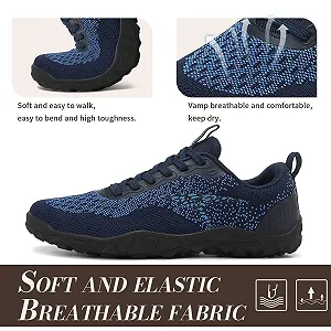 Кросівки ASHION Barefoot з широким носком Мінімалістичні чоловічі кросівки synthetic.ua - Фото 1