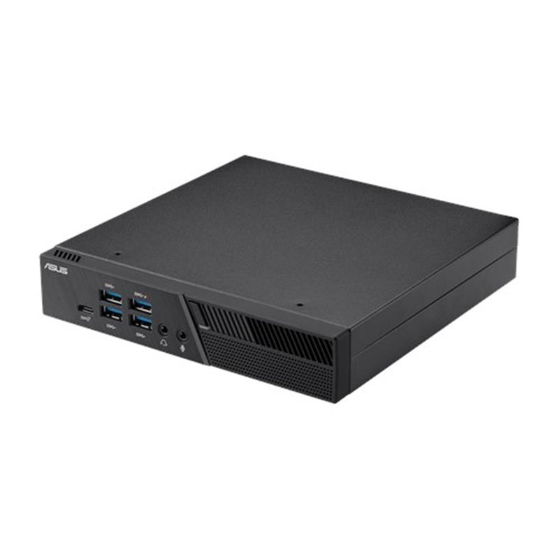 Мини-компьютер неттоп ASUS Mini PC PB50-BR072MD 90MS01Q1-M00720; AMD Ryzen 5 3550H 1.8 - 3.4 ГГц ОЗУ 8 ГБ SSD 128 Radeon Vega кардридер ОС черный, фото №4