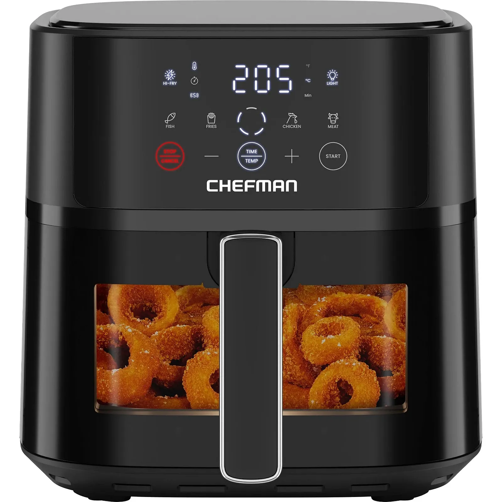 Мультипіч Chefman 5.7 л Hi-Fry оглядове вікно Чорна, фото №1 Мультипіч Chefman 5.7 л Hi-Fry оглядове вікно Чорна, фото №1