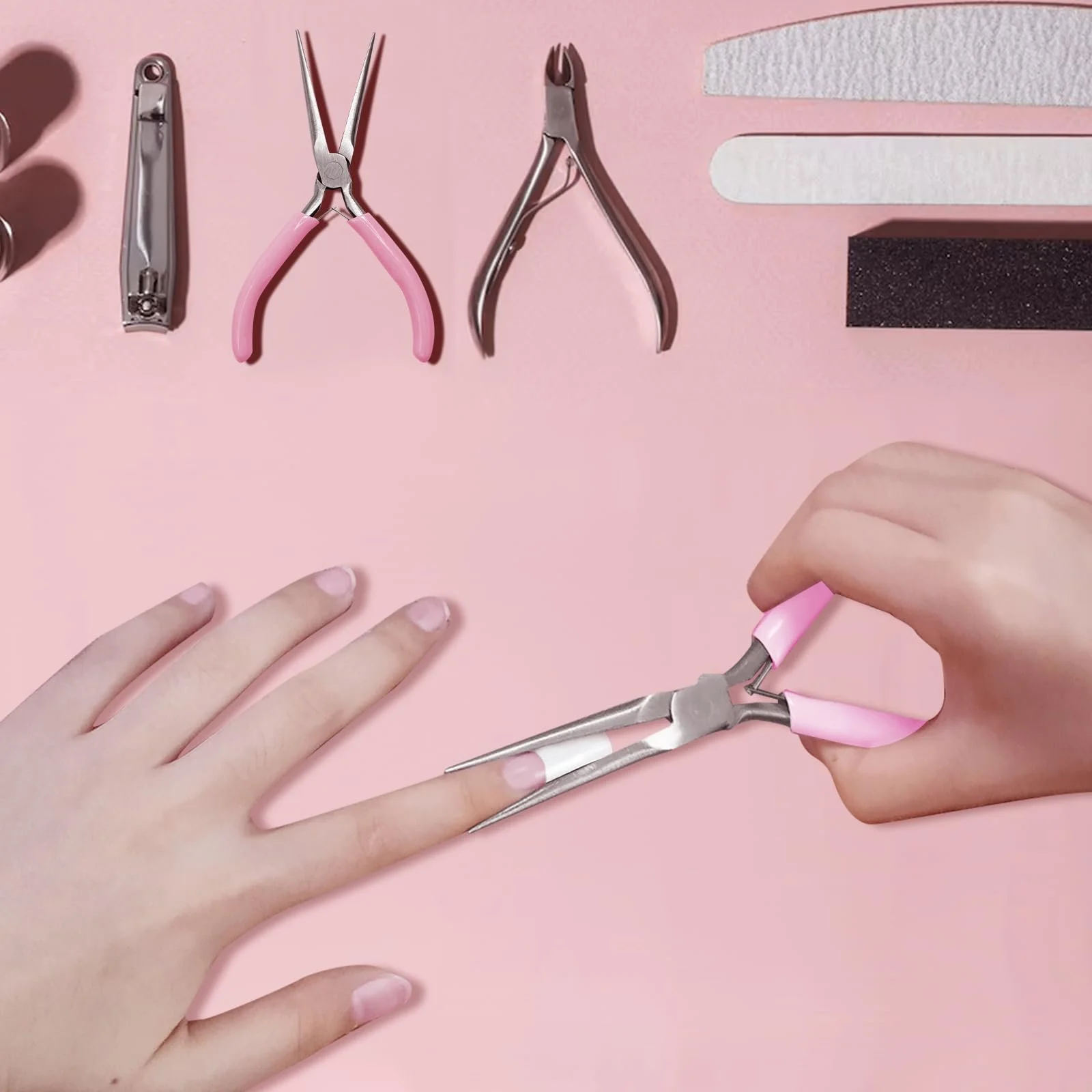 Манікюрний набір кусачки з нержавіючої сталі (HJ-NAT246), фото №7 Манікюрний набір кусачки з нержавіючої сталі (HJ-NAT246), фото №7