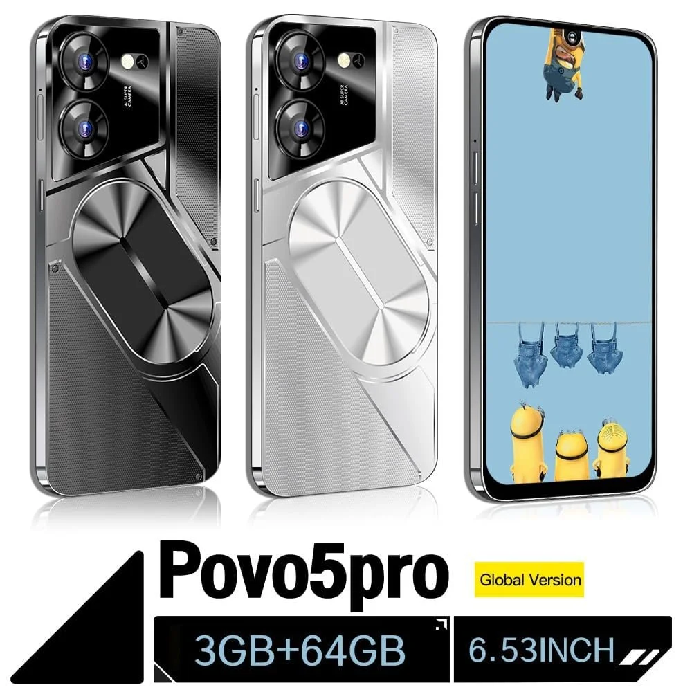 Смартфон MTGud Pova5Pro 4GB RAM + 32GB ROM 6.56 дюйма HD 5000 мАч White, фото №3 Смартфон MTGud Pova5Pro 4GB RAM + 32GB ROM 6.56 дюйма HD 5000 мАч White, фото №3