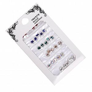 Стразы для ногтей Healvian, 30 шт., плоские, для дизайна ногтей - Фото 1