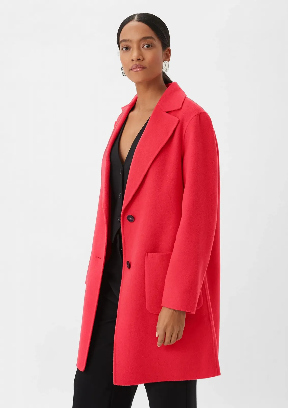 Жіноче вовняне пальто comma, фото №3 Жіноче вовняне пальто comma, фото №3