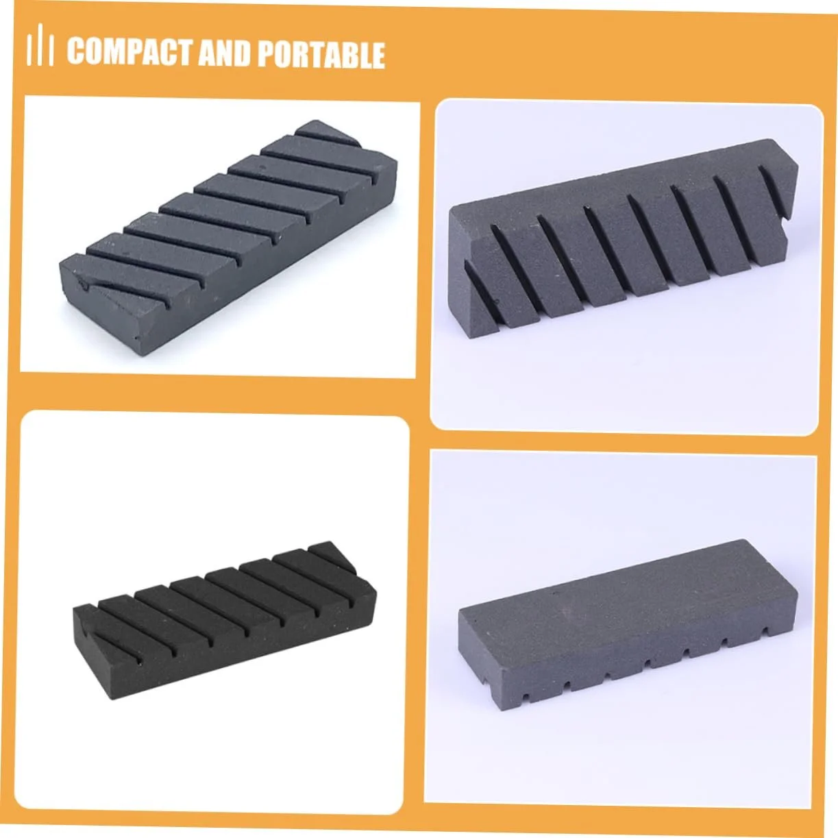 Точильний камінь Toddmomy з чорного карбіду кремнію Чорний, фото №9