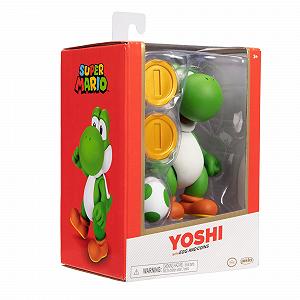 Фігурка Yoshi Nintendo Super Mario з яйцем у колекційній коробці, 10 см synthetic.ua - Фото 1