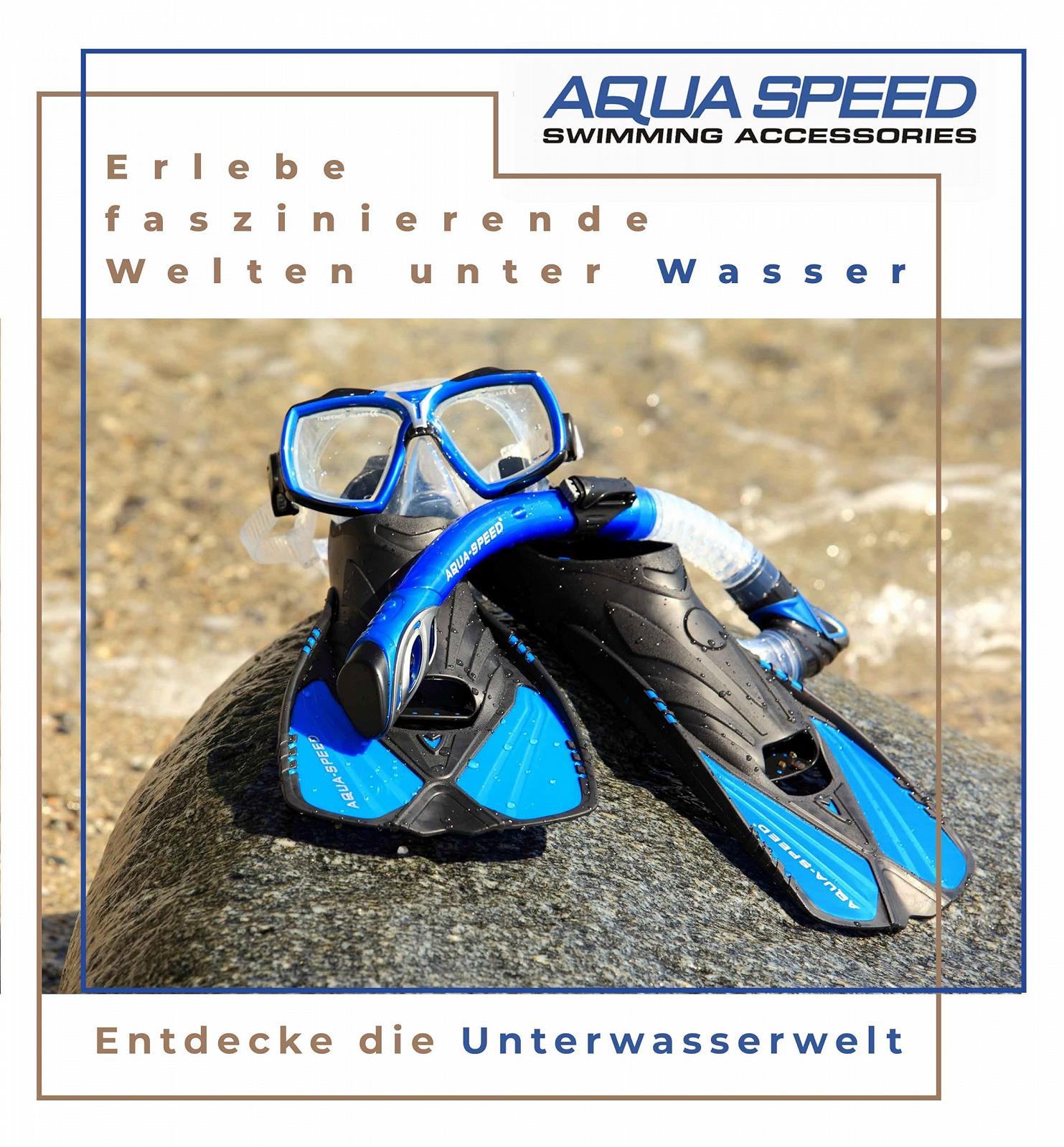 Маска для дайвінгу Aqua Speed Vision з діоптріями, фото №8