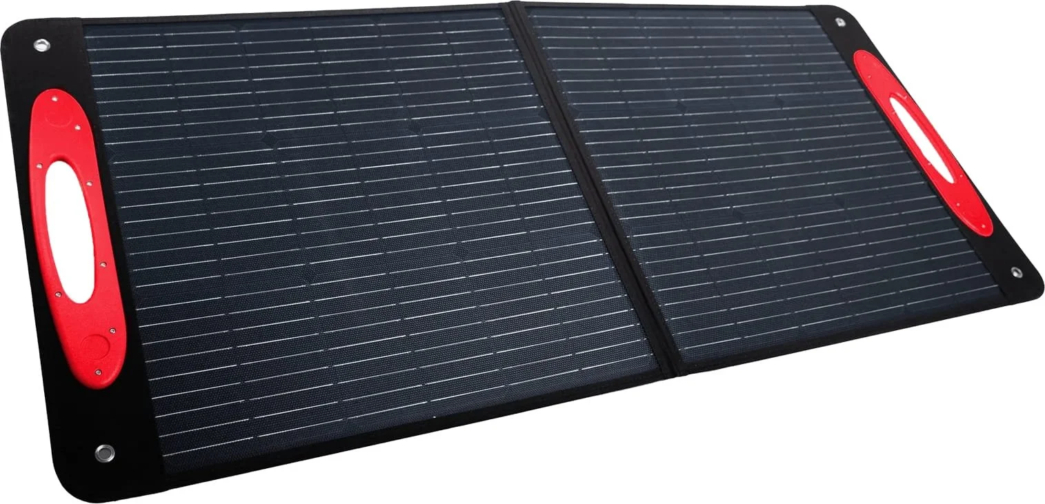 Портативна сонячна панель Bimson Power BP100WSP 100 Вт  USB-C / USB-A  (монокристалічна), фото №1