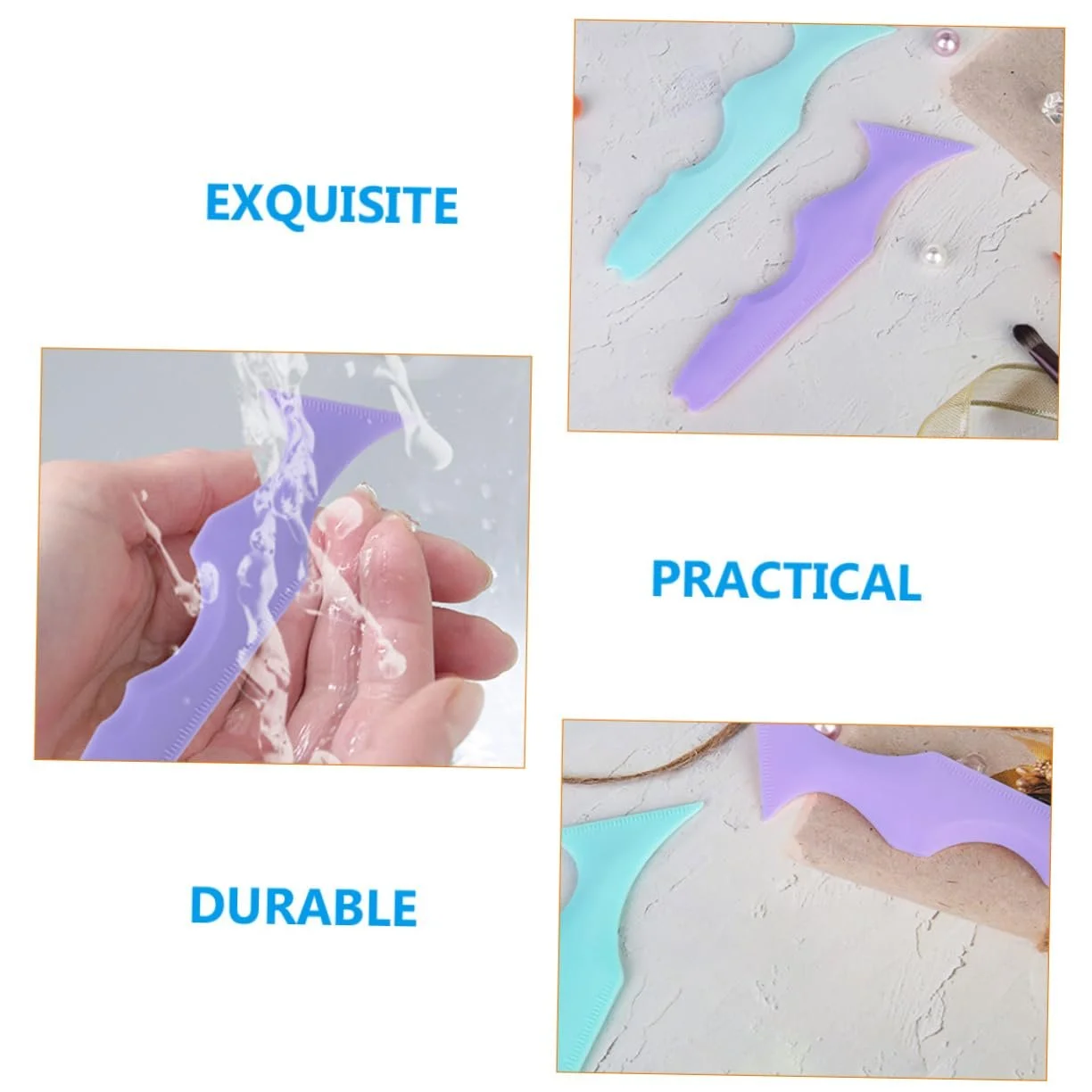 Інструмент для макіяжу очей FRCOLOR 6 шт силіконова, фото №3 Інструмент для макіяжу очей FRCOLOR 6 шт силіконова, фото №3