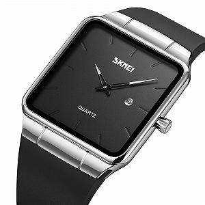 Годинник Skmei 1961SIBK Silver-Black synthetic.ua - Фото 1