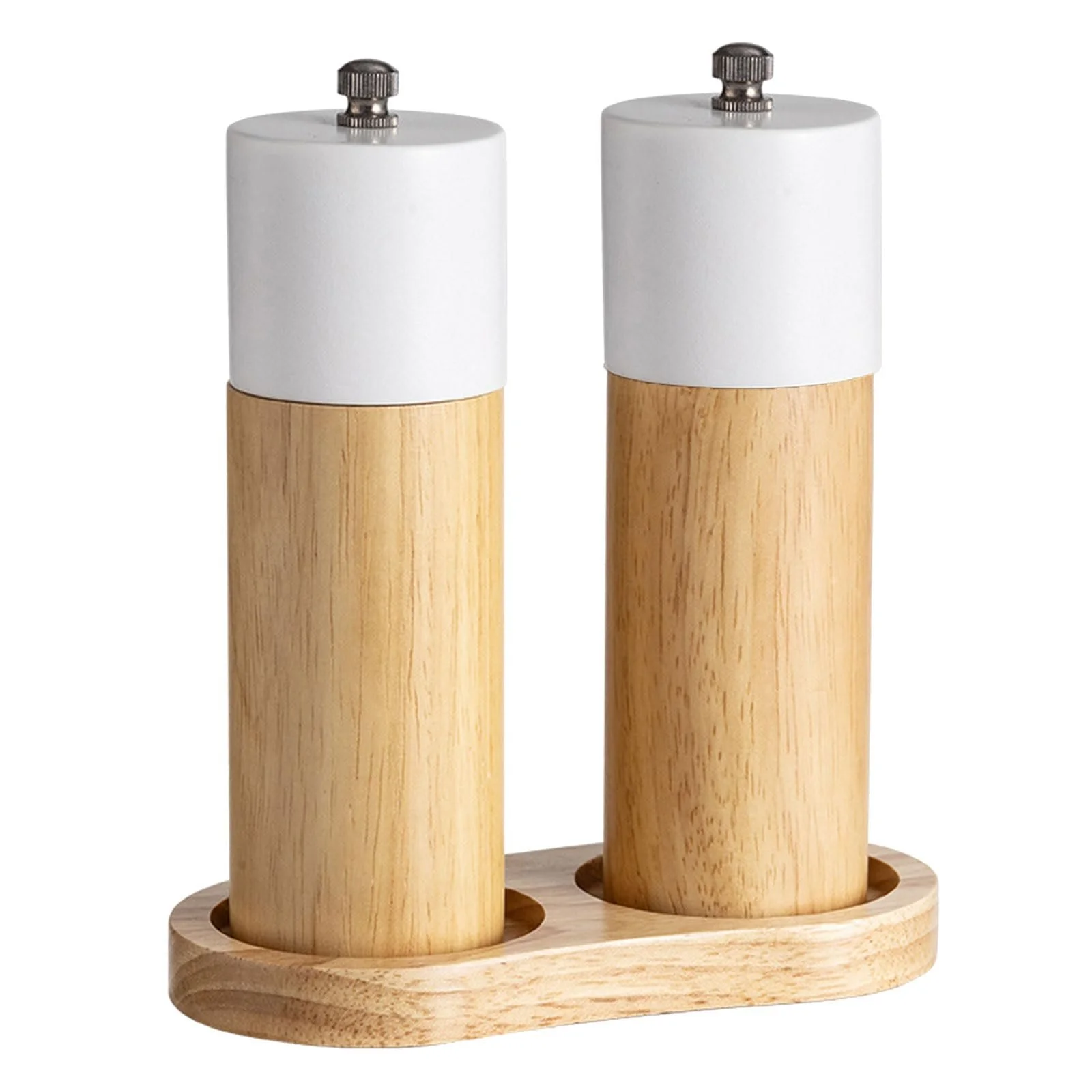 Дерев'яний Млинок для Спецій Регульована Зернистість для Солі та Перцю, фото №1