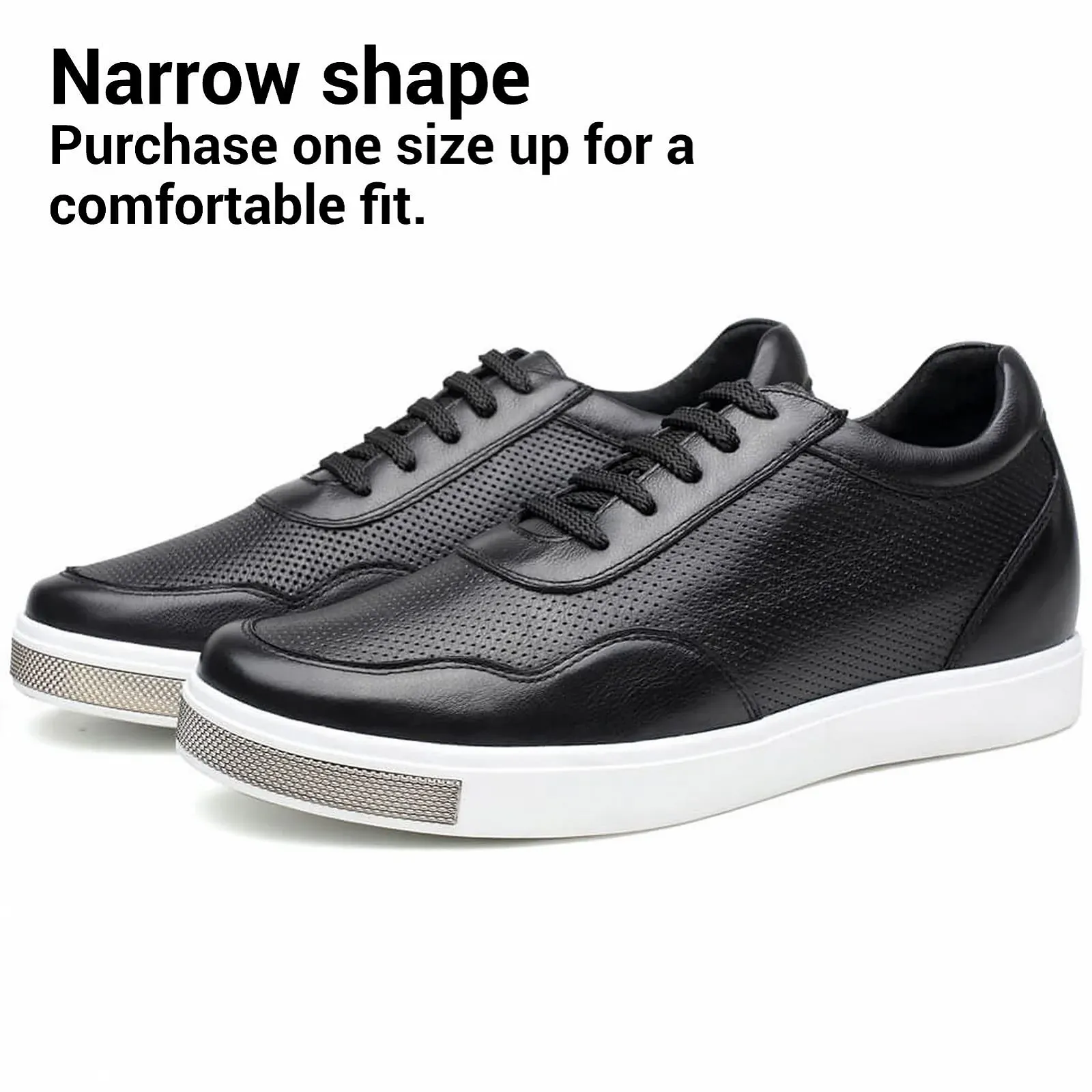 Кросівки CHAMARIPA Збільшення Зросту Чоловічі Дихаючі Сітчасті Шкіряні +6 см - H71C26K175D, фото №2