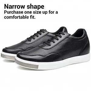 Кроссовки CHAMARIPA для увеличения роста мужские дышащие сетчатые кожаные +6 см - H71C26K175D synthetic.ua - Фото 1