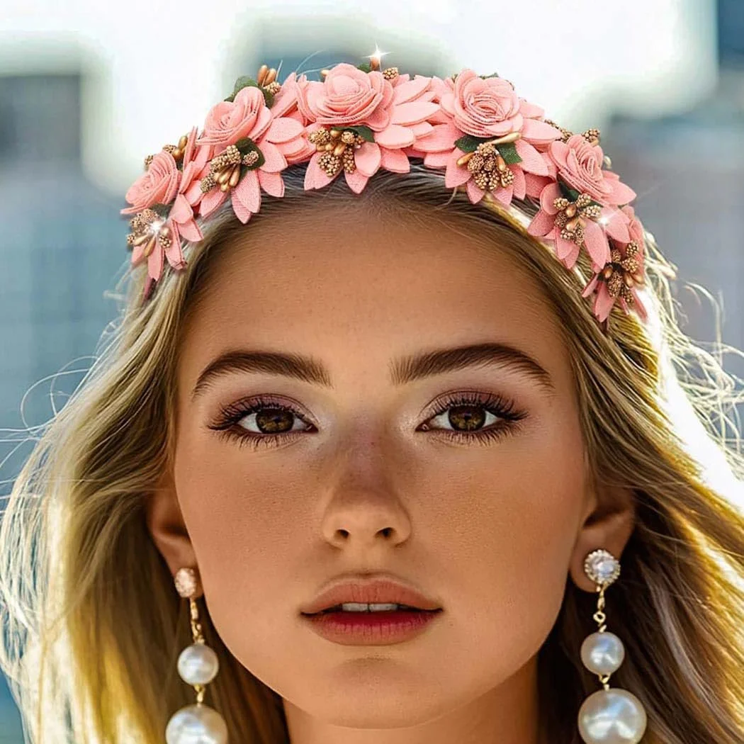 Обруч на голову Квіти IYOU, фото №2