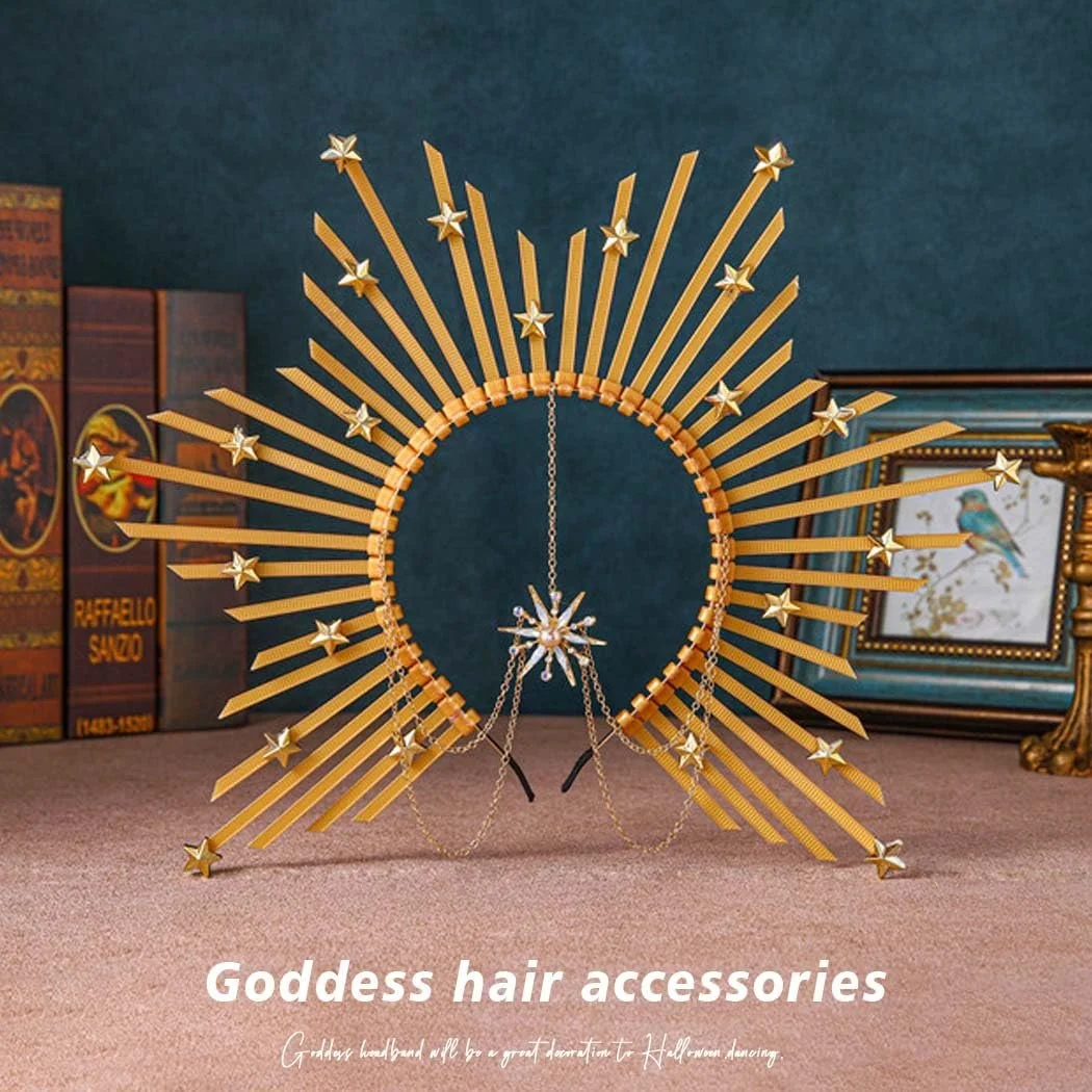 Обруч для волосся Zoestar Mary Halo Crown, фото №3