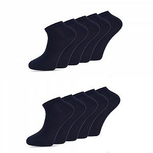 Носки Спортивные Хлопковые Чёрный, Белый 10 пар, Размер 35-38/39-42/43-46/47-49 - Фото 1