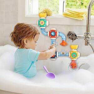 Игрушка для ванной Water Pipe, для детской ванны synthetic.ua - Фото 1
