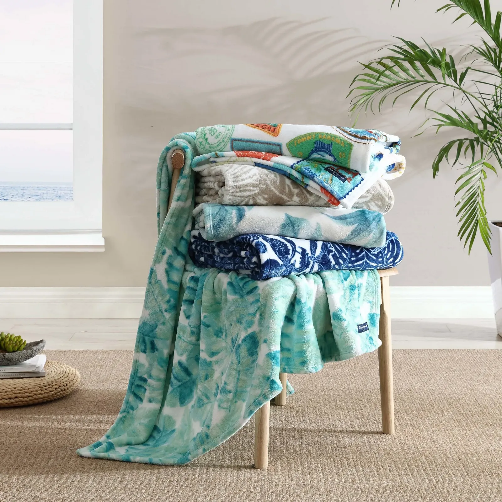 Плед Tommy Bahama Waimea Bay Green, 127 x 178 см, фото №7