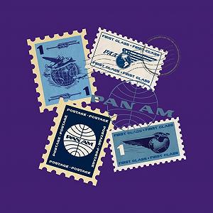 Детская куртка-бомбер All+Every Pan Am Postage Stamps Montage synthetic.ua - Фото 1