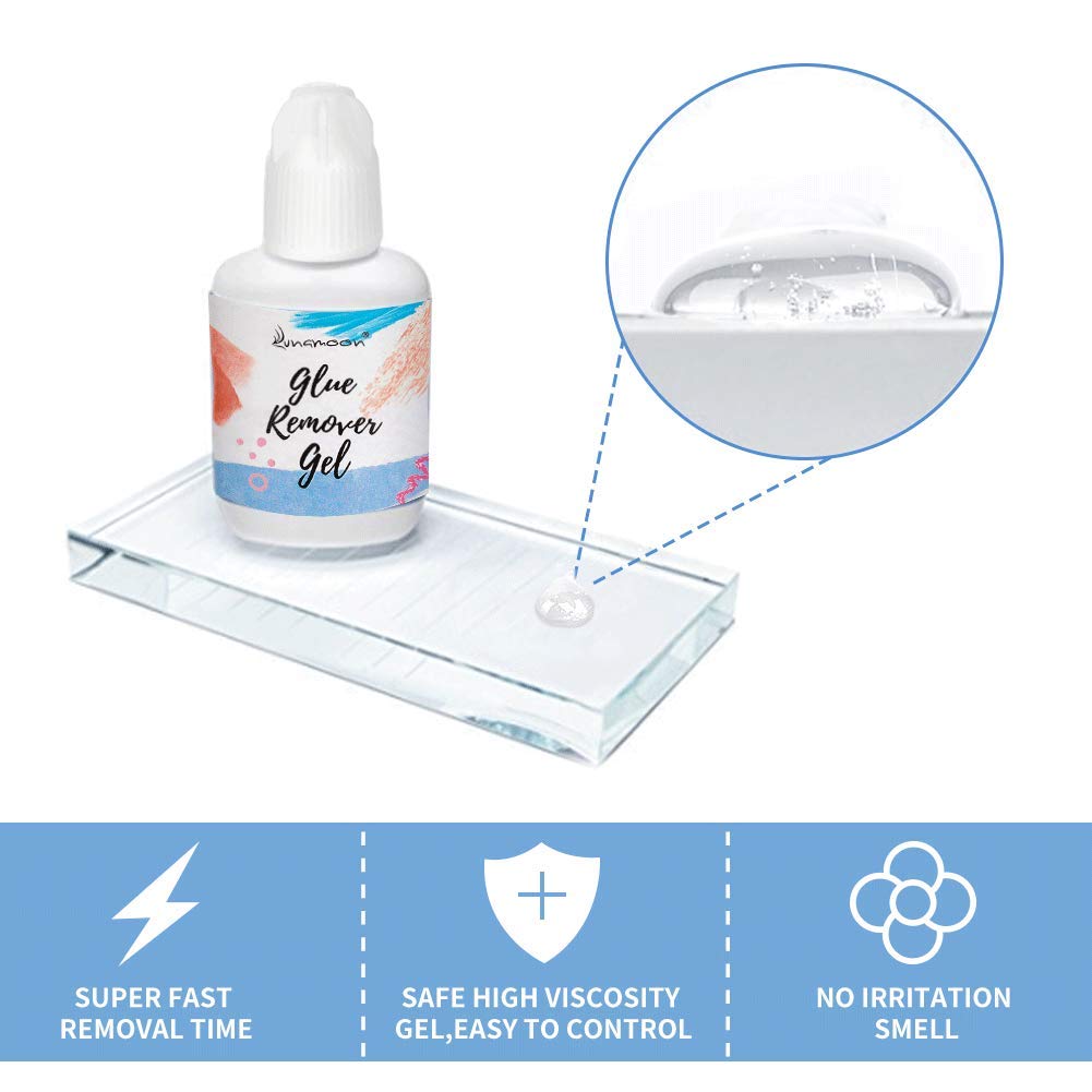 Гель Lunamoon Eyelash Remover 15 мл, фото №4