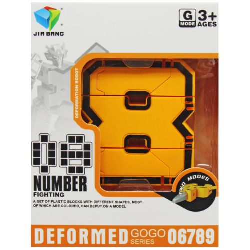 Трансформер-цифра Number Fighting 8 [tsi225616-TSI], фото №1