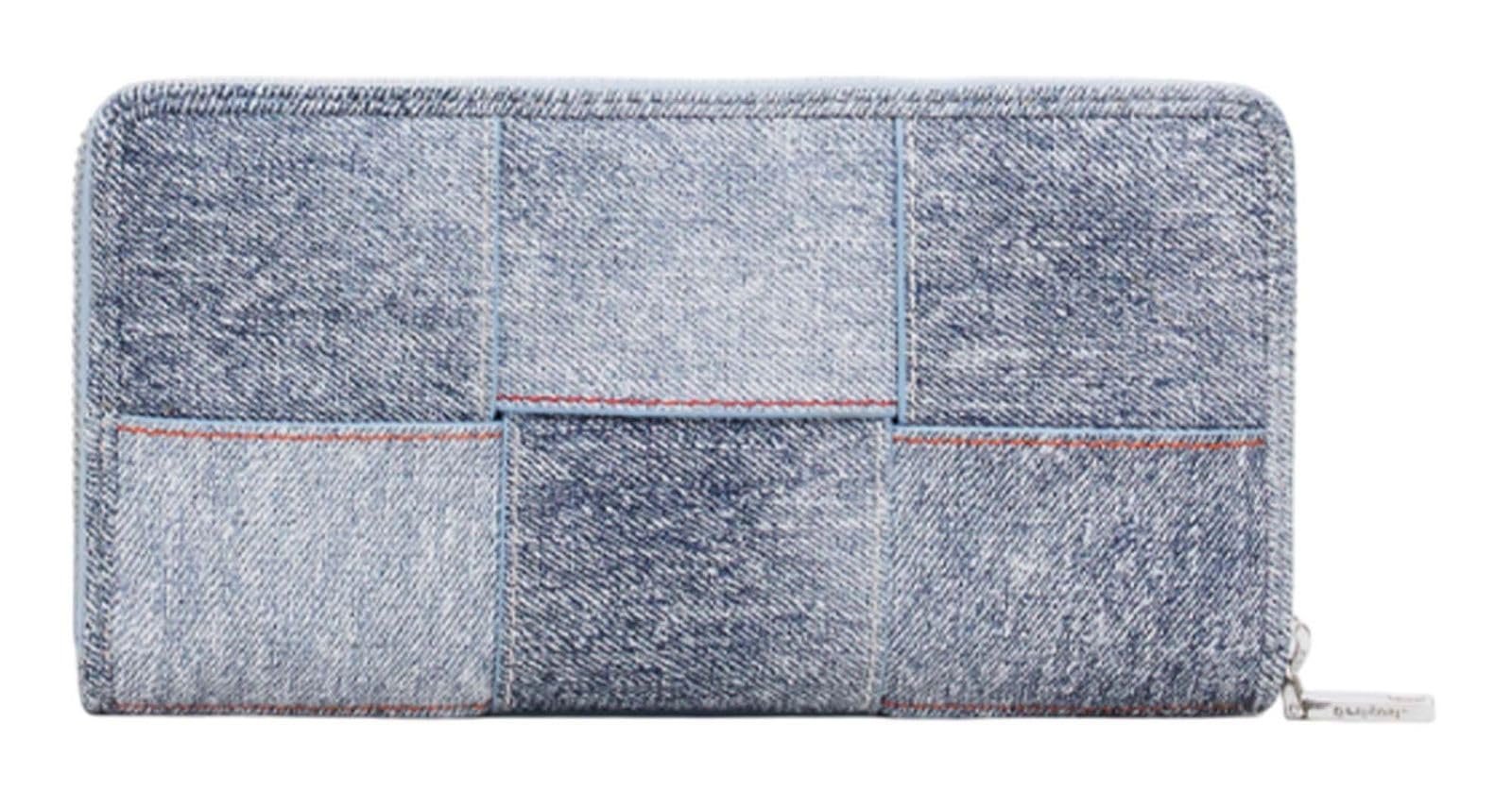 Кошелек Desigual Mone Denim Fiona Long Denim Raw, фото №4