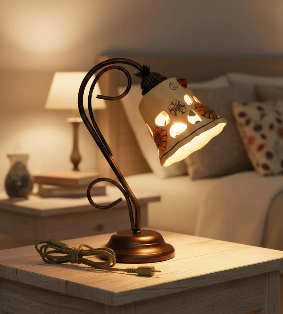 Настольная лампа ILAB Sofia Ceramic 23х33 см E14, фото №1