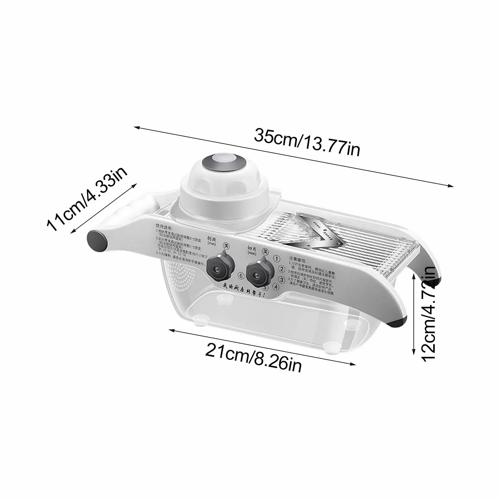 Овощерезка, 5 уровней с контейнером для кухни, дома, улицы, фото №5 Овощерезка, 5 уровней с контейнером для кухни, дома, улицы, фото №5