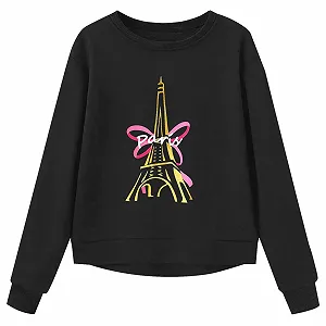 Пуловер для мальчиков Размер 164 - Мягкая толстовка с круглым вырезом и длинными рукавами для девочек, с графическим рисунком, милый детский пуловер, топ, одежда для девочек - Фото 1