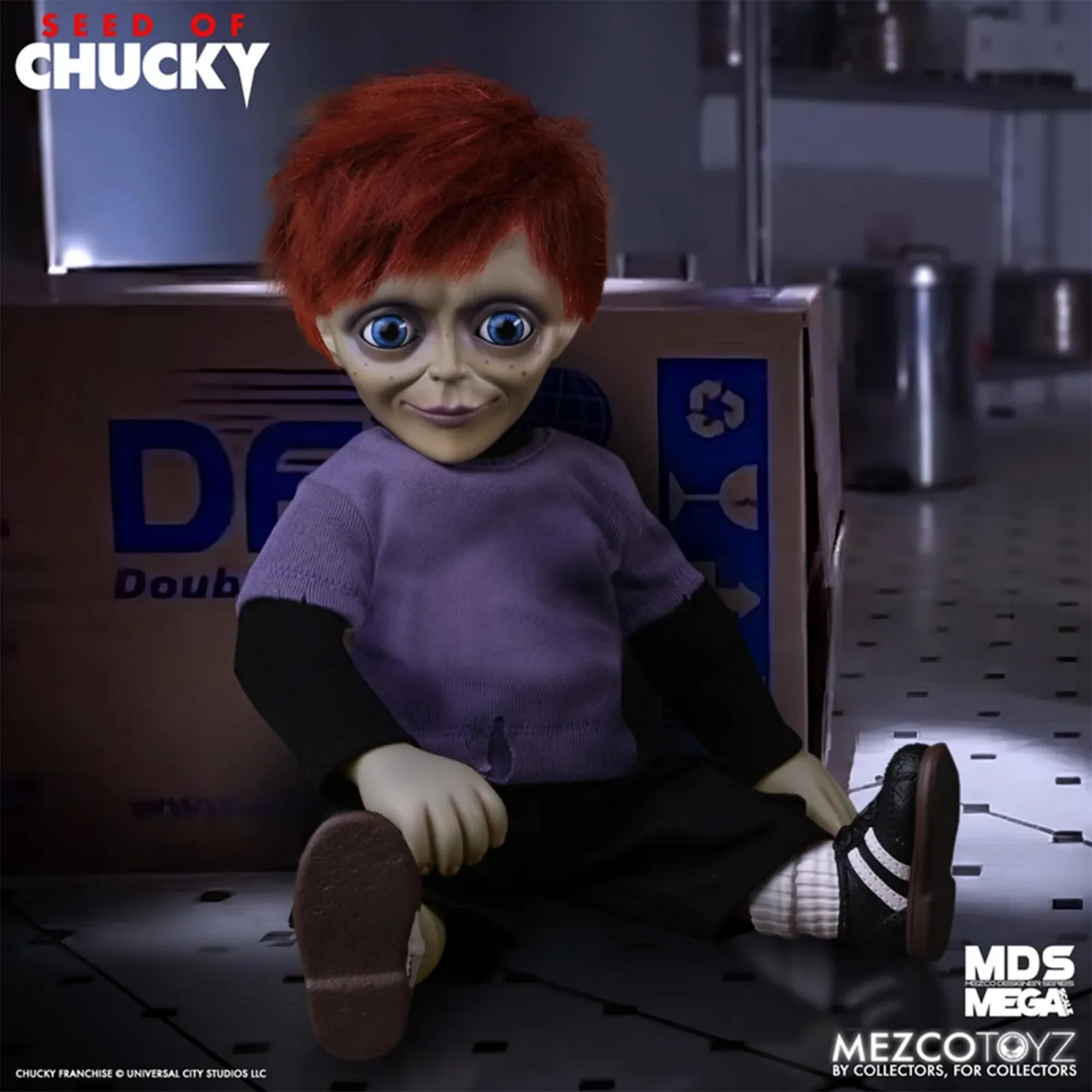 Говоряча фігурка Mezco Toyz MDS Mega Scale Chucky Glen 38 см, фото №4