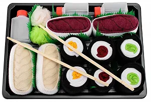 Носки Rainbow Socks Sushi Salmon Tuna Maki 3 x - 5 пар, разноцветные synthetic.ua - Фото 1