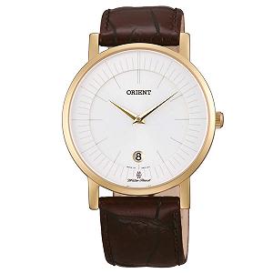 Годинник Orient Analogue mid-32177 коричневий з ремінцем - Фото 1
