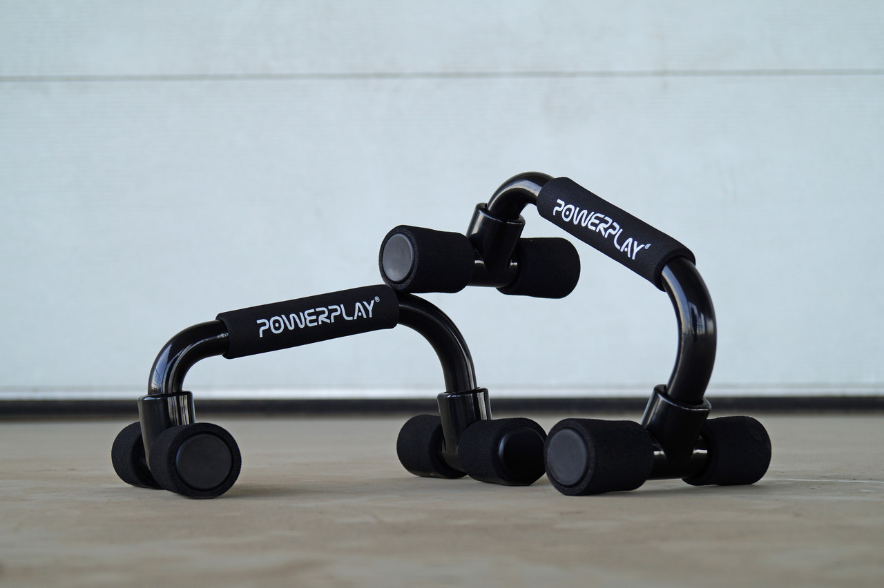 Упори для віджимань PowerPlay 4316 Push Up Bars пластикові Скошені, фото №3