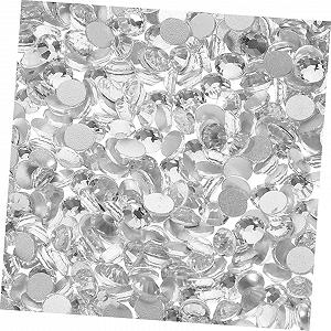 Стразы для ногтей 1440 шт. Стразы для дизайна ногтей своими руками Плоские стразы для маникюра - Фото 1