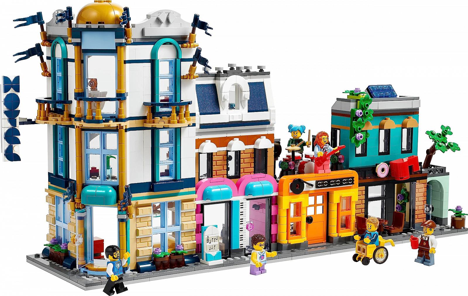Конструктор LEGO Creator 3-в-1 31141 Main Street Art Deco High Rise Market Street, фото №4