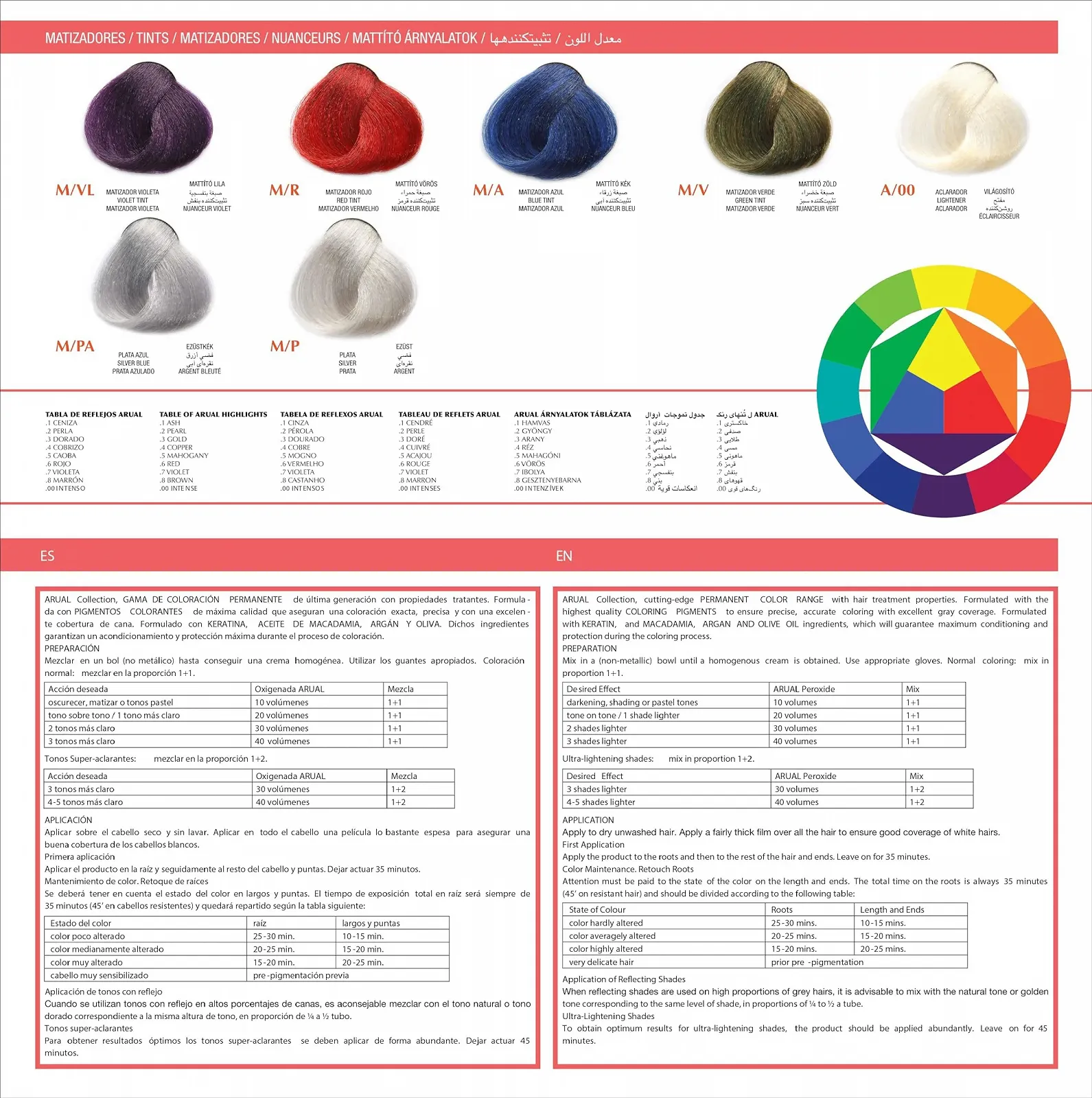 Краска для волос Arual Medium Chestnut Brown #4.00, фото №6 Краска для волос Arual Medium Chestnut Brown #4.00, фото №6