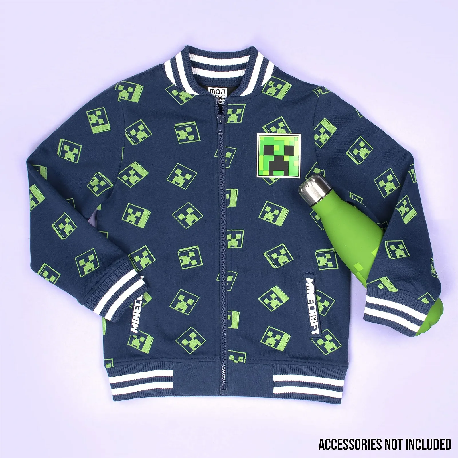 Толстовка Minecraft на блискавці, дитячий одяг, куртка-бомбер/світшот на блискавці, фото №3