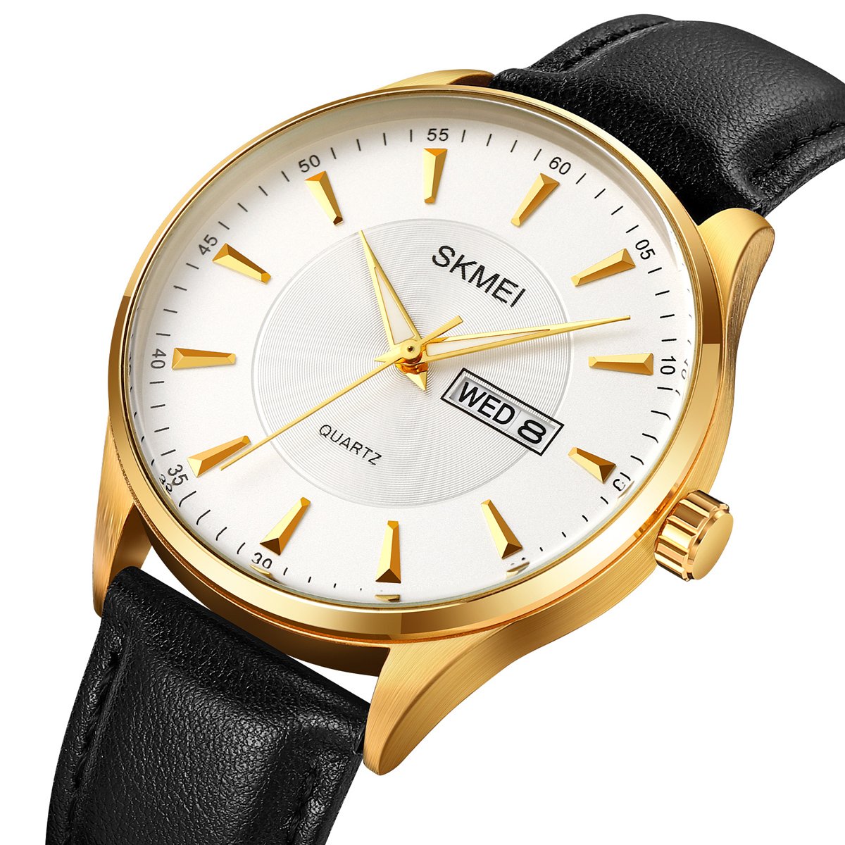 Годинник Skmei 2075GDSI Gold-Silver, фото №2