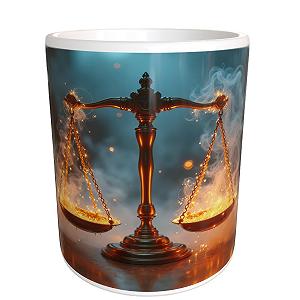 Чашка Кавова Zodiac Терези Сузір'я - Фото 1