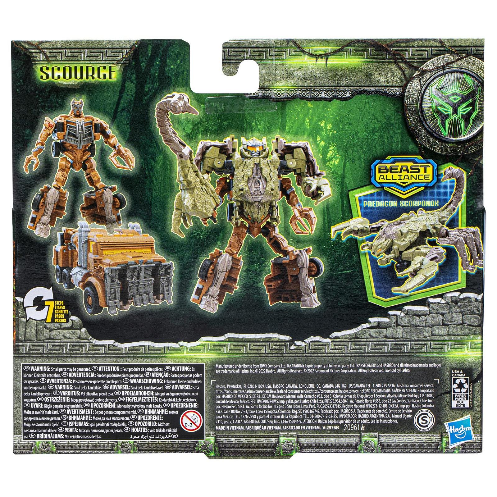 Трансформер Transformers MV7 BA Combiner 2PK Scourge, фото №6