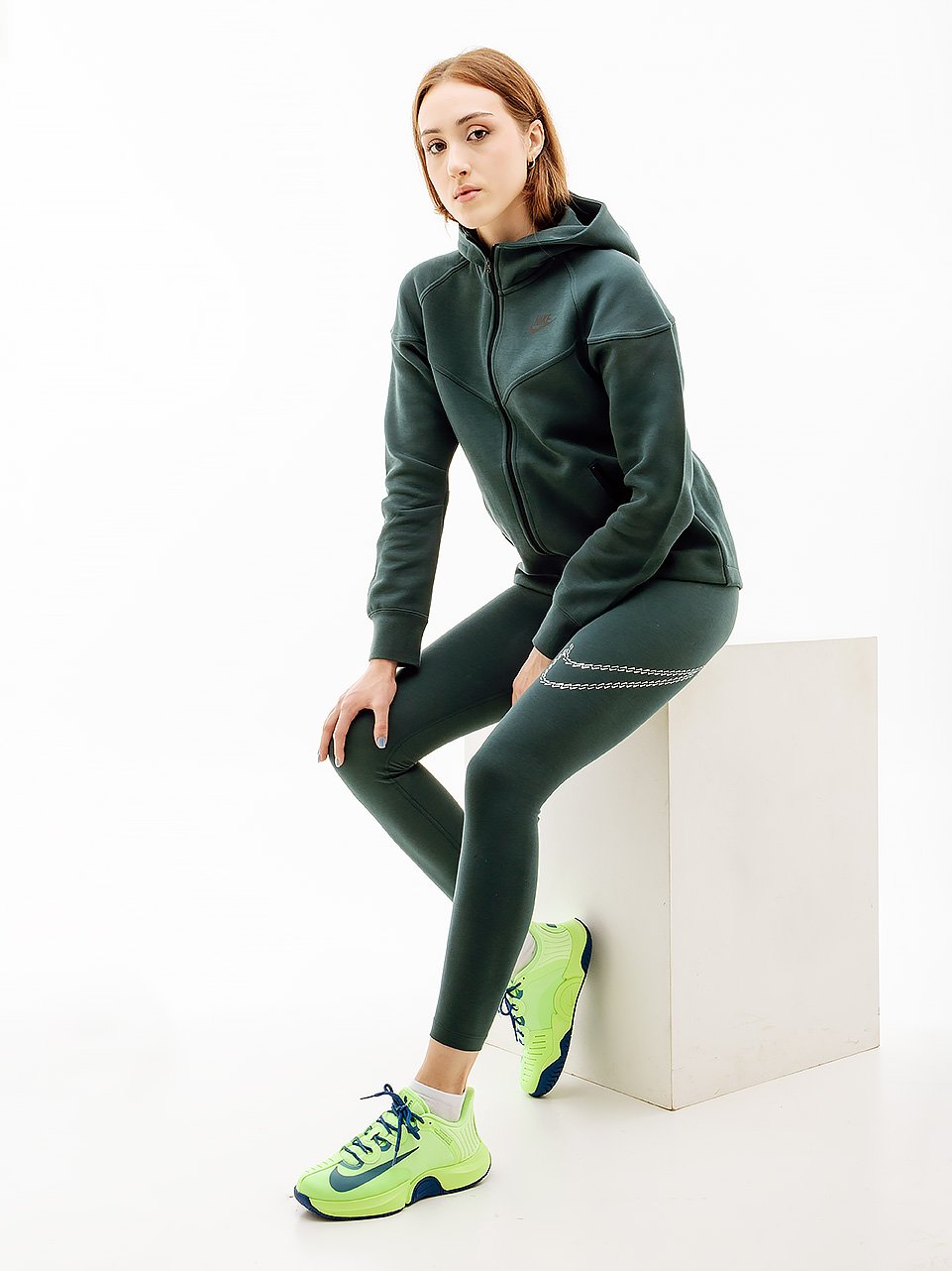 Леггинсы Nike NS PE SHINE HR TGHT XS, фото №5
