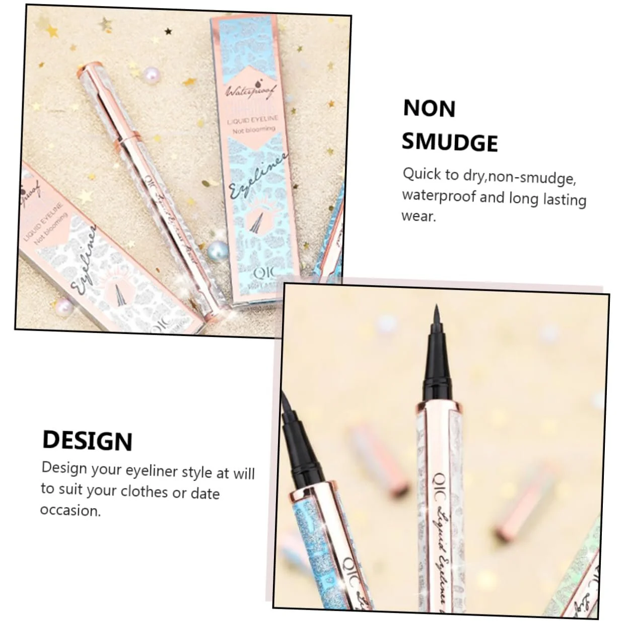 Підводка Для Очей FRCOLOR, Чорний, фото №6