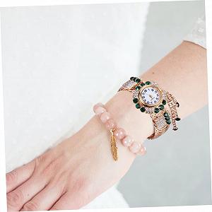 Женские часы PartyKindom с браслетом, кварцевый механизм, синий сплав synthetic.ua - Фото 1